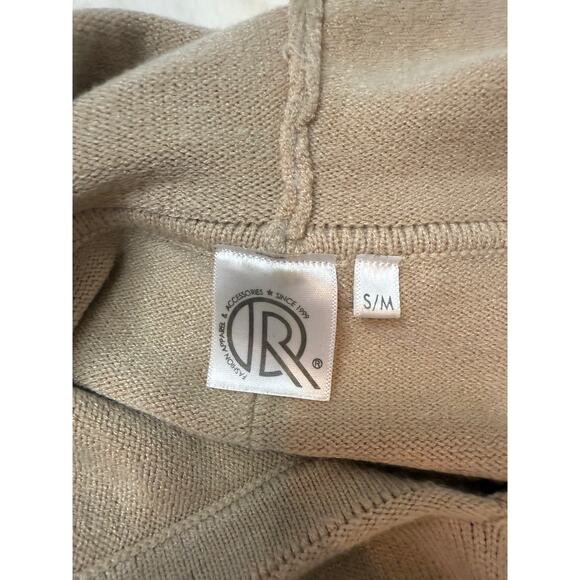 Original USA Beige Sweater Dress with Hood - Picture 4 of 4